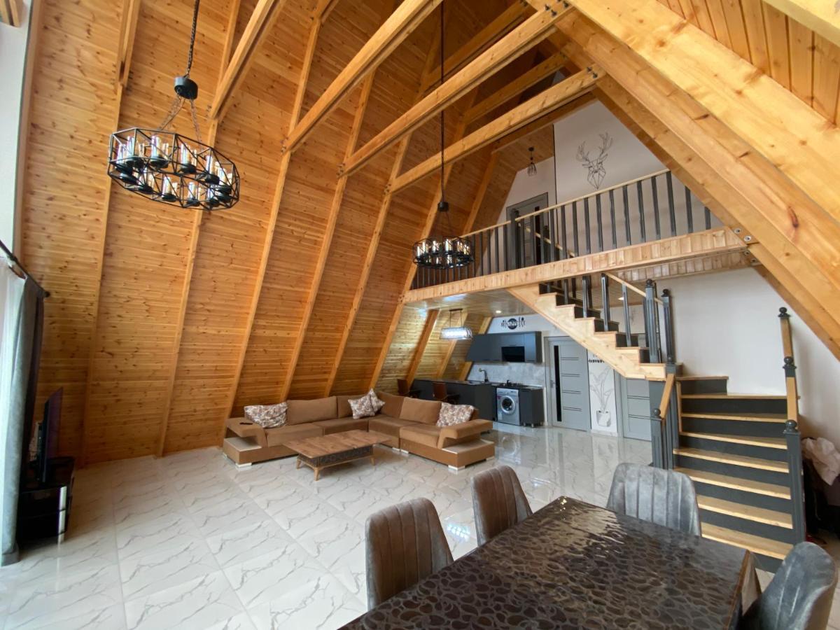 Qafqaz Family Chalet Villa Gabala Exterior foto