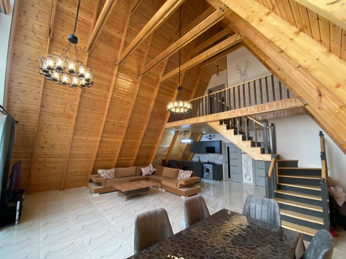 Qafqaz Family Chalet Villa Gabala Exterior foto