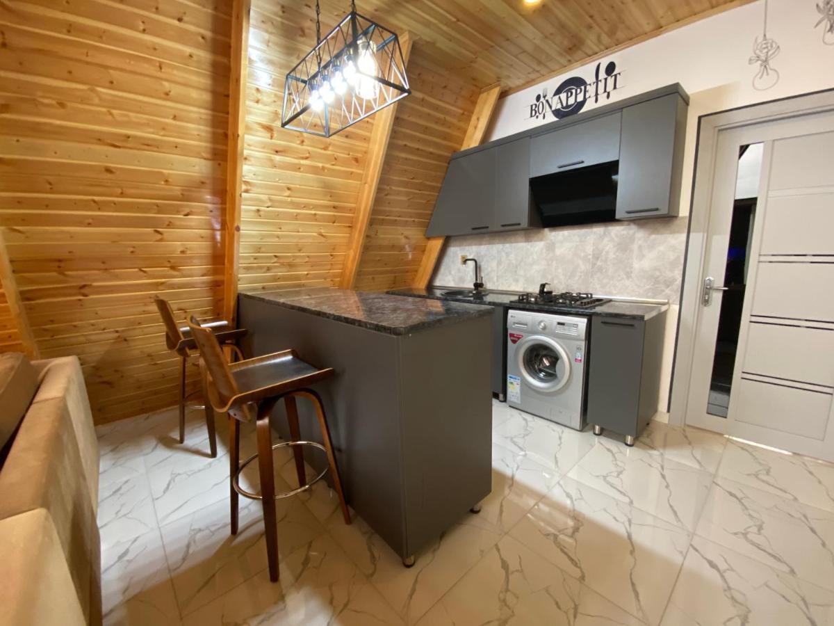 Qafqaz Family Chalet Villa Gabala Exterior foto