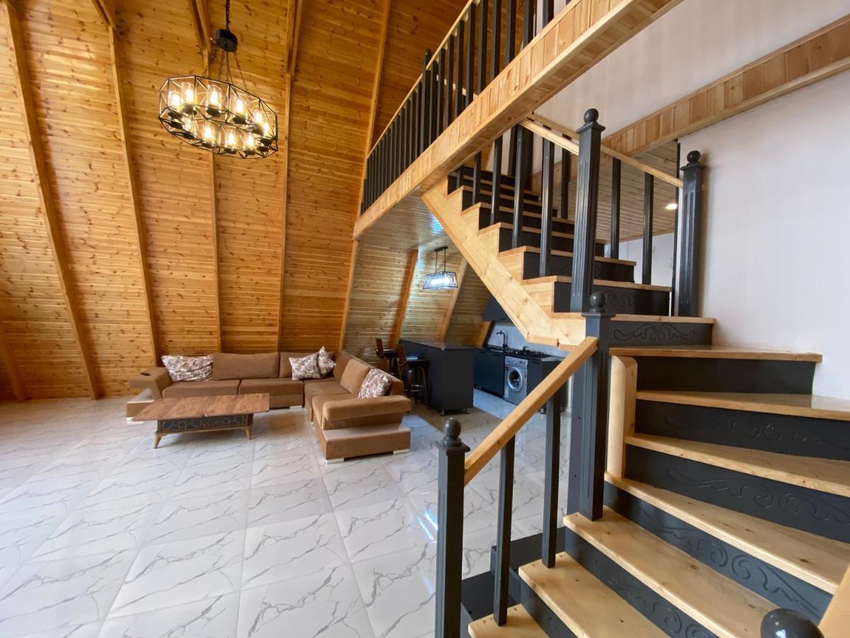Qafqaz Family Chalet Villa Gabala Exterior foto